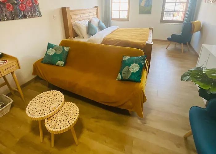 Apartmán Labyrinthe Sur La Place D, Hotes , Calme ,netflix Mirepoix (Ariege)